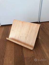 Stand per tablet in bambù- nuovo mai utilizzato