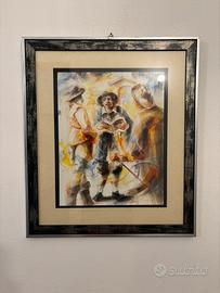 12 dipinti originali cesare canali promessi sposi