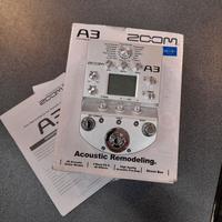 ZOOM A3 Pre acustica e modeller