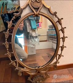 Specchiera Barocca in Ottone