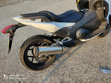 Scarico honda integra 750