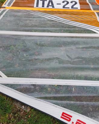 vela windsurf 5.8 rig completo
