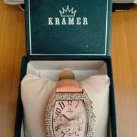 Orologio da donna Kramer cinturino in pelle rosa 