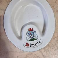 portacenere da collezione in ceramica 