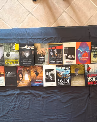 Lotto 20 libri thriller e romanzi — King, Grisham