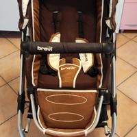 Passeggino Trio Ovo Car Brown