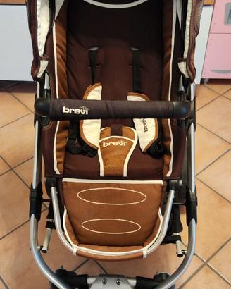 Passeggino Trio Ovo Car Brown
