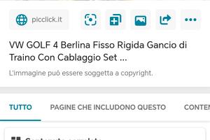 golf 4 1999 gancio traino