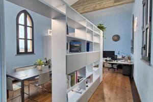 Postazione di lavoro in ambiente open space