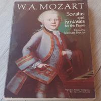 Spartito sonate per pianoforte Mozart