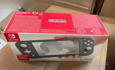 Scatola vuota nintendo switch lite grey