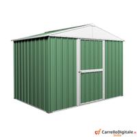 Box baracca lamiera Acciaio 275x175cm verde