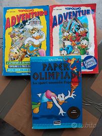 Fumetti Disney Adventure e Paper Olimpia