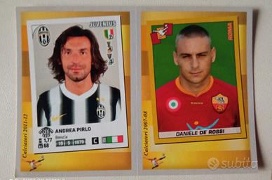Pirlo e De Rossi figurine aggiornamenti panini