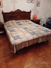 letto matrimoniale, armadio e comò 