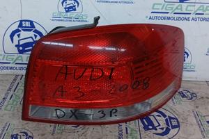 audi a3 2008 fanale posteriore dx