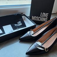 Tacchi Love Moschino décolleté Nuovi
