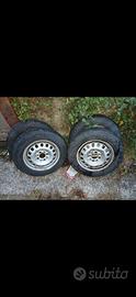 4 Cerchi fiat panda 135/80- 13"
