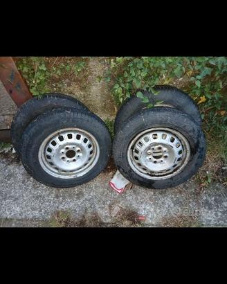 4 Cerchi fiat panda 135/80- 13"