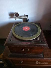 Victor VV-VI Giradischi a disco in legno a manovel