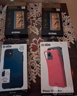 iPhone custodia e screen protection glass