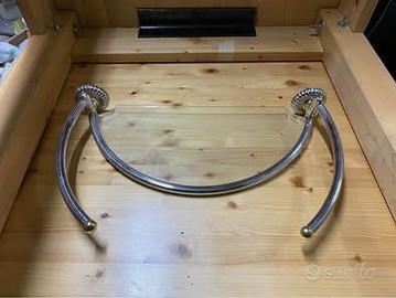 Portasciugamani mensola lavabo accessori bagno