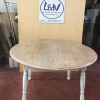 Tavolo tondo allungabile