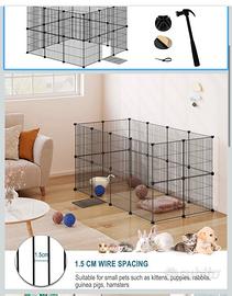 Recinto modulare per animali