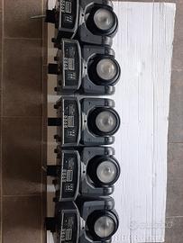 Impianto luci discoteca teste mobili luci fisse 