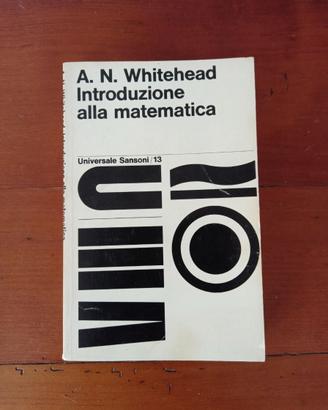 Introduzione alla matematica - Whitehead (1966)