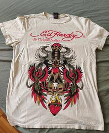 t shirt Ed Hardy taglia S made in USA