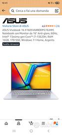 ASUS Vivobook 16 intel i7
