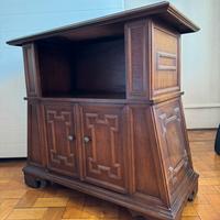 Mobile contenitore porta TV con ruote anni ‘80