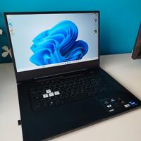 PC portatile Asus tuf f15 con i7 rtx 3060