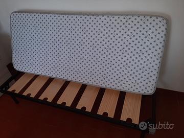 Rete e materasso singolo 