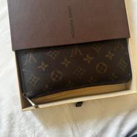 Portafoglio zippy Louis Vouitton cerniera rotta