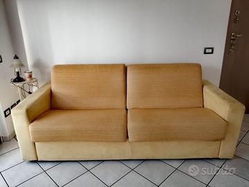 Divano letto in stoffa