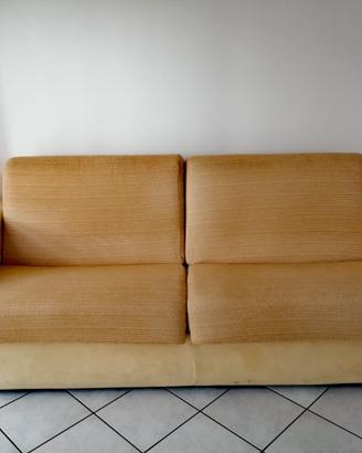 Divano letto in stoffa