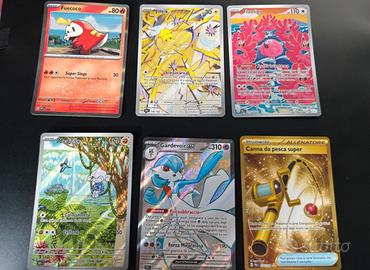 Lotto full art modern pokemon