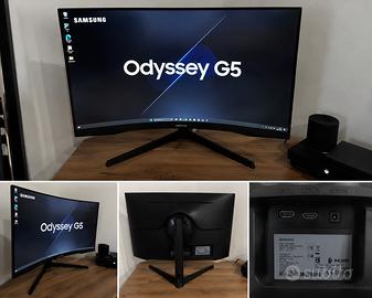 Samsung Odyssey G5 32” Curvo QHD 165Hz