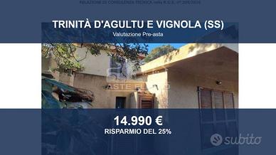 Immobile in asta di 25 m² a Trinità d'Agultu e Vig