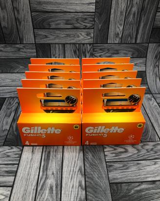 STOCK LOTTO 10 Confezioni Gillette Fusion 5 