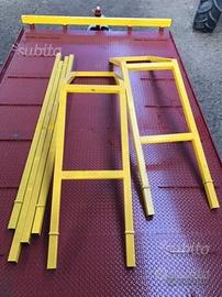 KIT-Porta balloni rotoballe- pianale portacingoli