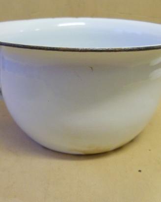 Pitale vaso da notte smaltato CARONNO vintage