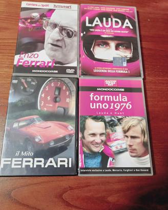 Dvd Ferrari e Lauda