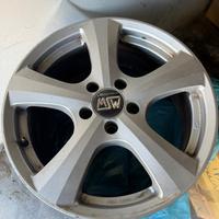 Set di 4 cerchi in lega MSW 19 da 17 pollici