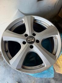 Set di 4 cerchi in lega MSW 19 da 17 pollici