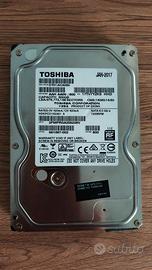 Hard Disk Toshiba 500GB dimensione 3,5 - SATAIII 