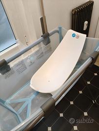 Flexi bath stokke con supporto, riduttore e tubo