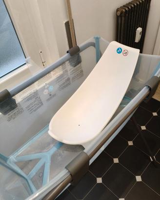 Flexi bath stokke con supporto, riduttore e tubo